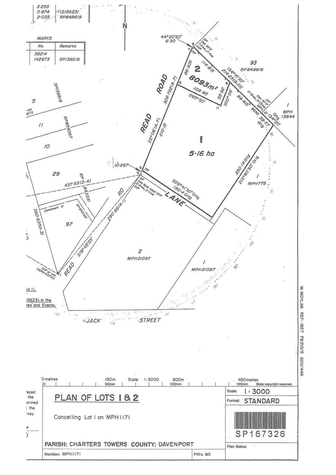Lot 1, Read Road Toll